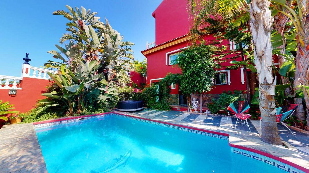 Majestic Villa By The Beach Heated Private Pool & Jacuzzi Benalmádena Exterior photo